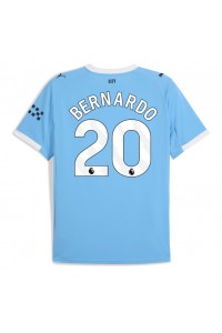 Manchester City Bernardo Silva #20 Jalkapallovaatteet Kotipaita 2025-26 Lyhythihainen